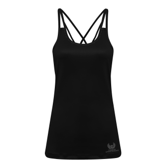 Vest | Black Edition Double Strap Vest | Phoenix Sportswear